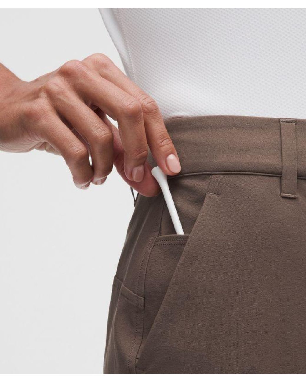 lululemon athletica White Stretch Twill Golf Pant Regular