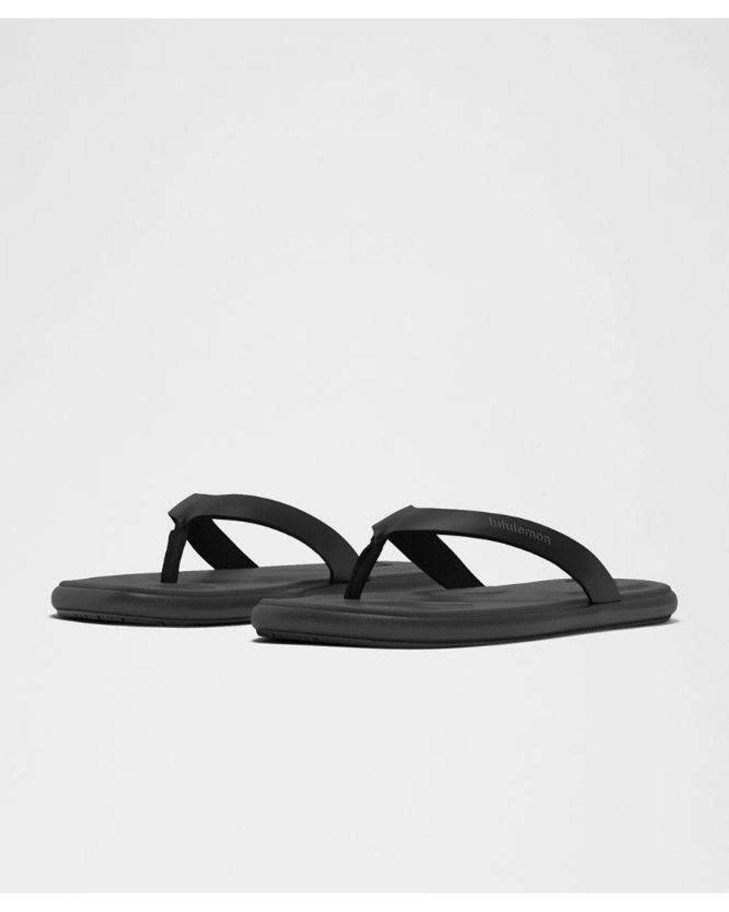 lululemon athletica Black Restfeel Flip-Flop