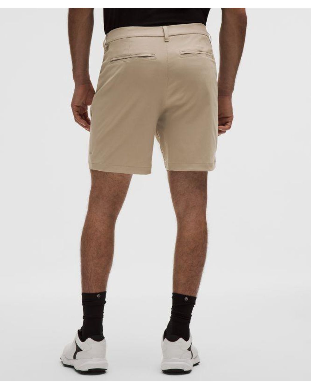 lululemon athletica Black Abc Classic-Fit Golf Short 7" for men
