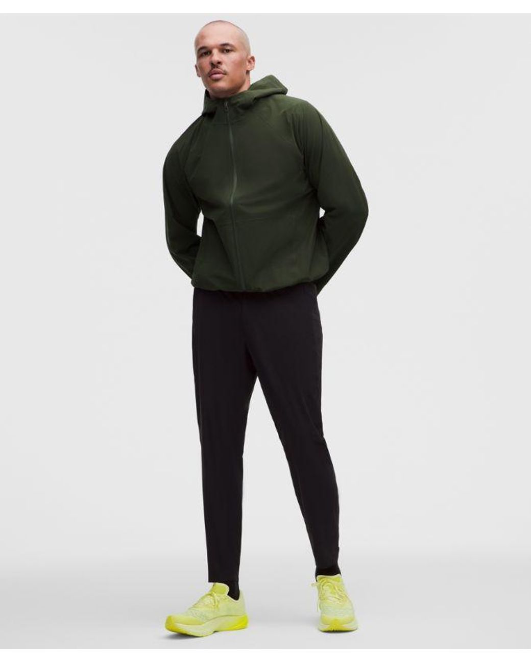 lululemon athletica Green Stretch Glyde Waterproof Jacket for men