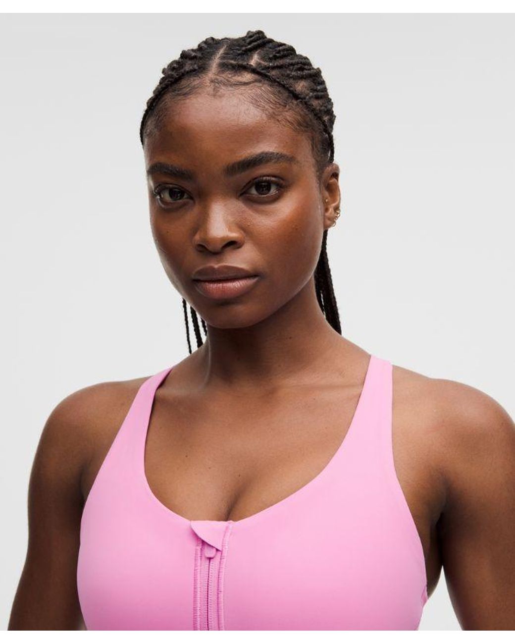 lululemon athletica Pink Energy Zip-Front Bra