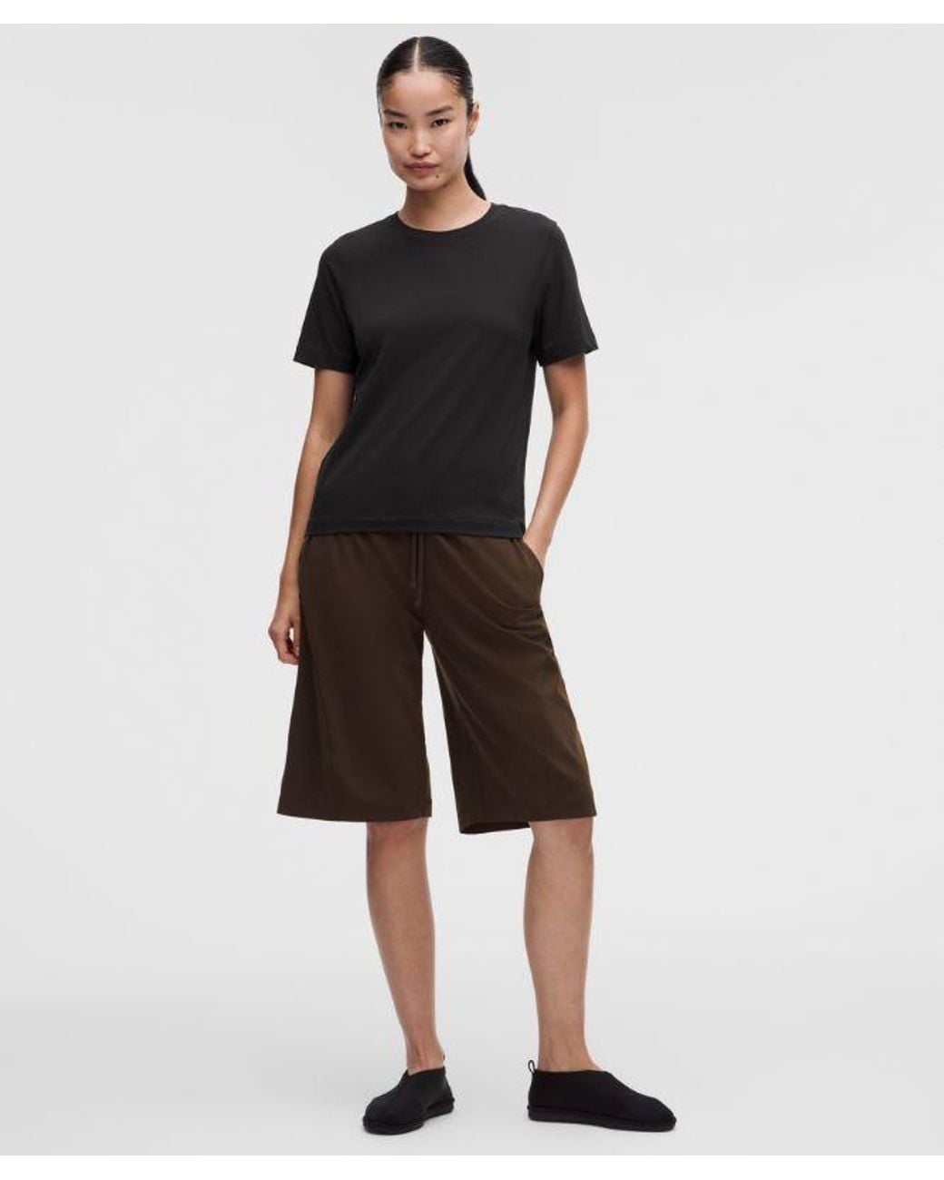 lululemon athletica Black The Classic Jersey Tee