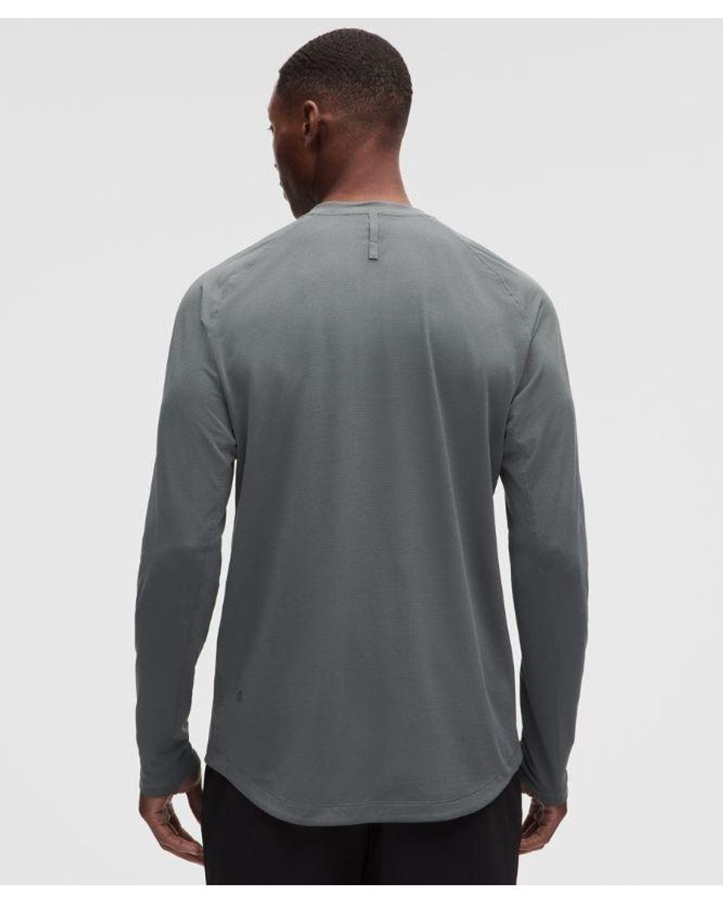 lululemon athletica Gray – License To Train Long-Sleeve Shirt – – Size Large for men
