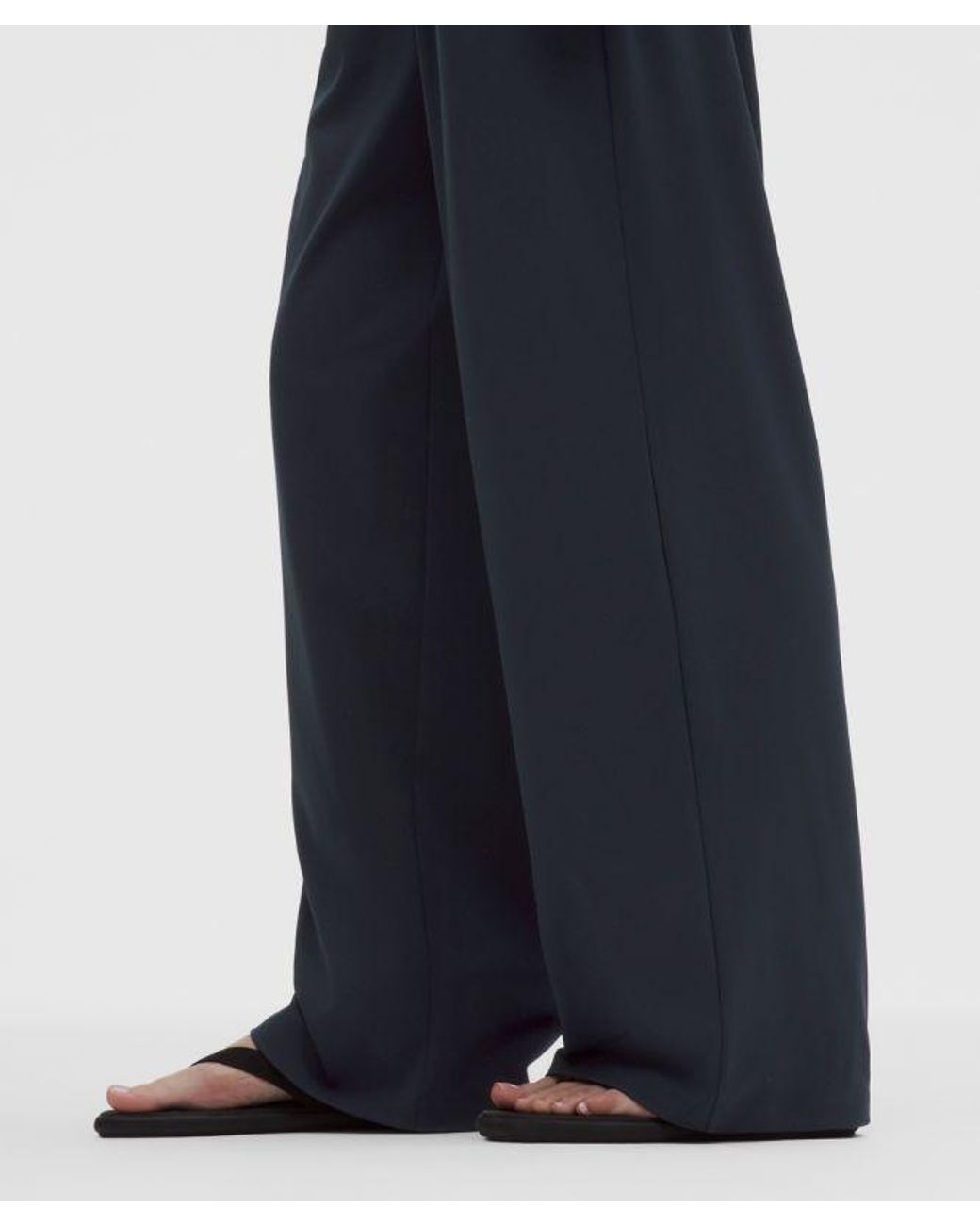 lululemon athletica Blue Daydrift High-Rise Wide-Leg Trouser