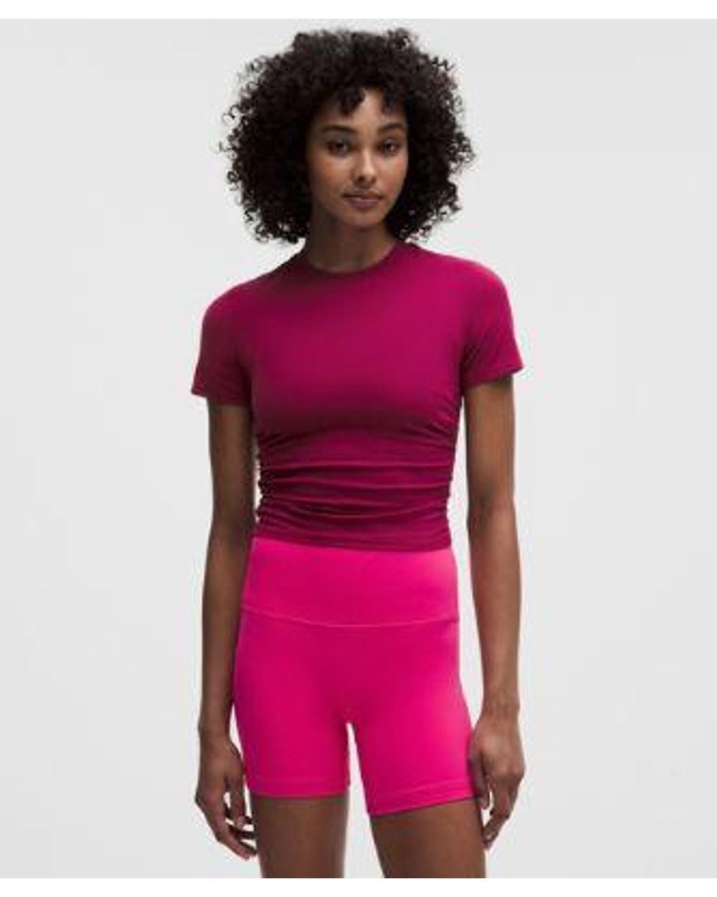 lululemon athletica Pink – All It Takes T-Shirt – – Size 4