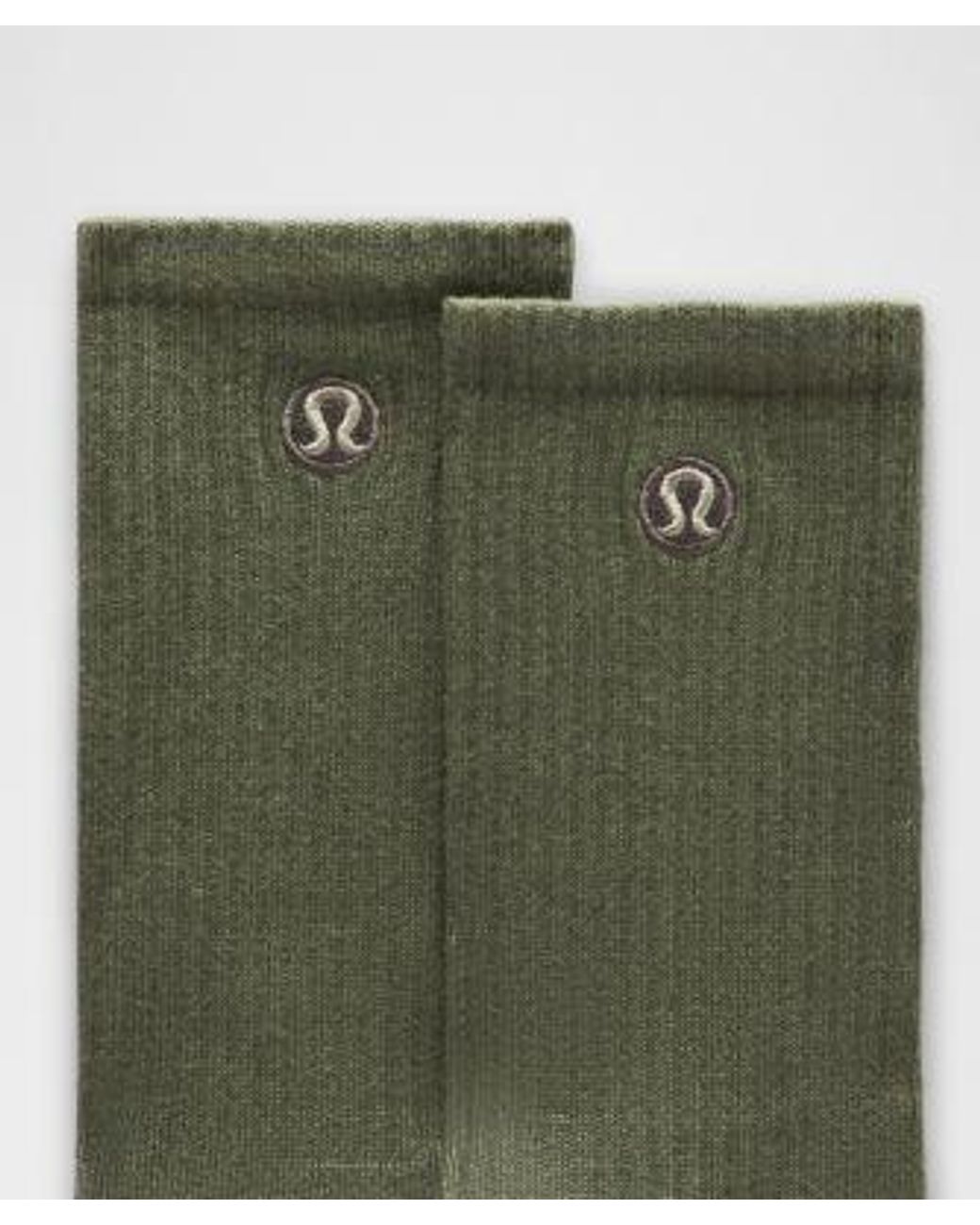 lululemon athletica White – Daily Essential Crew Socks 3 Pack – – Size Large