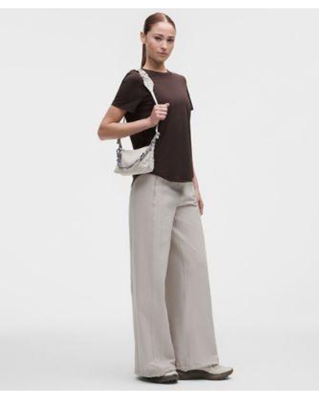 lululemon athletica Gray – Ruched Shoulder Bag Mini 1.5L –