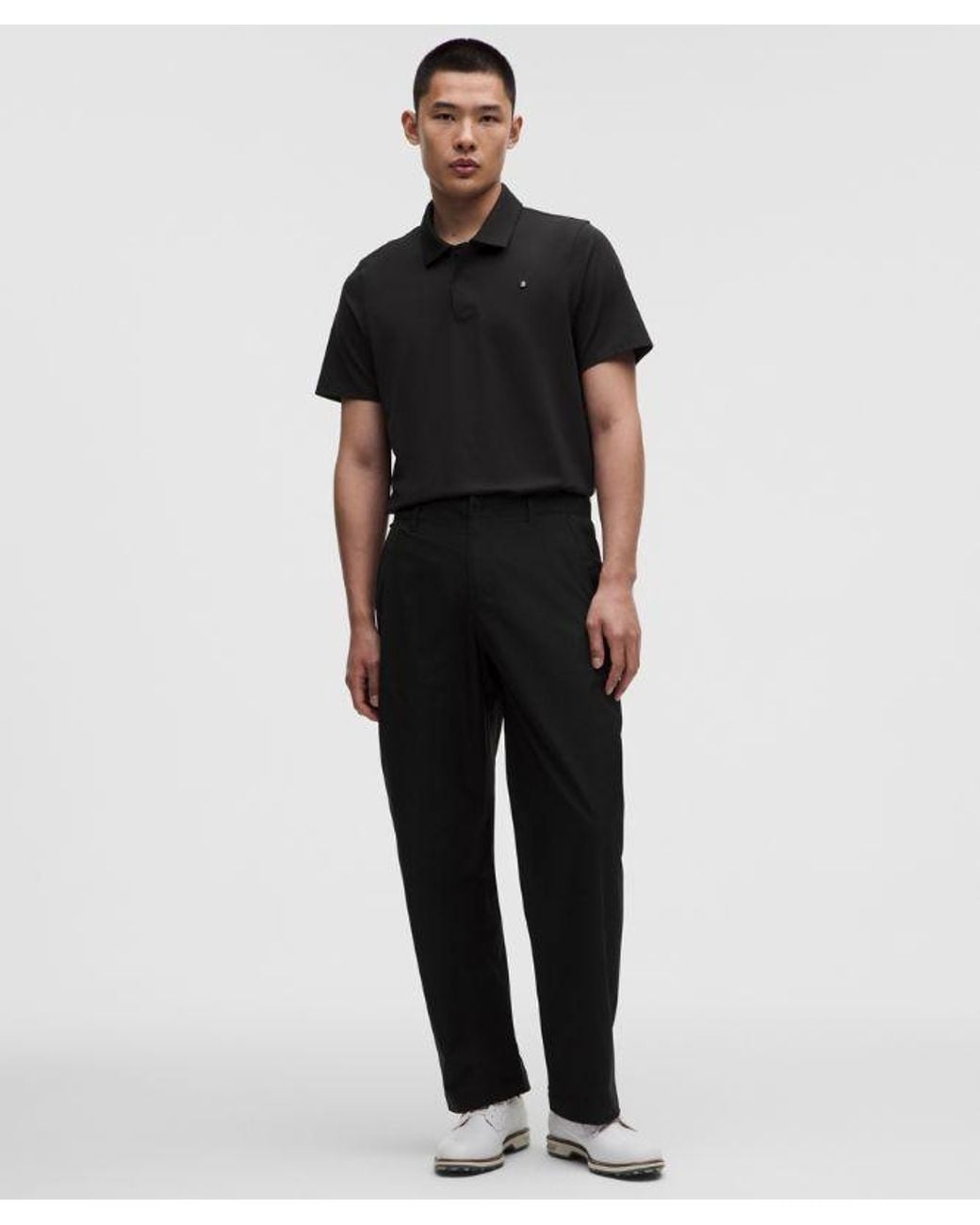 lululemon athletica Black Showzero Classic-Fit Polo Shirt for men