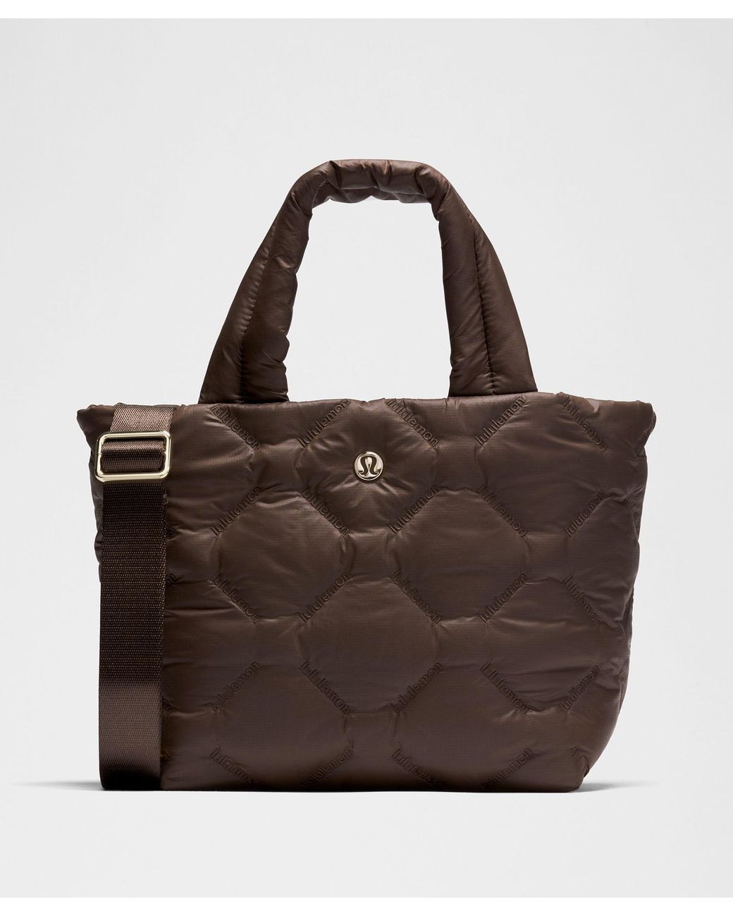 lululemon Quilty Pleasures Tote Bag in Brown | Lyst lululemon Quilty Pleasures Tote Bag in Brown | Lyst