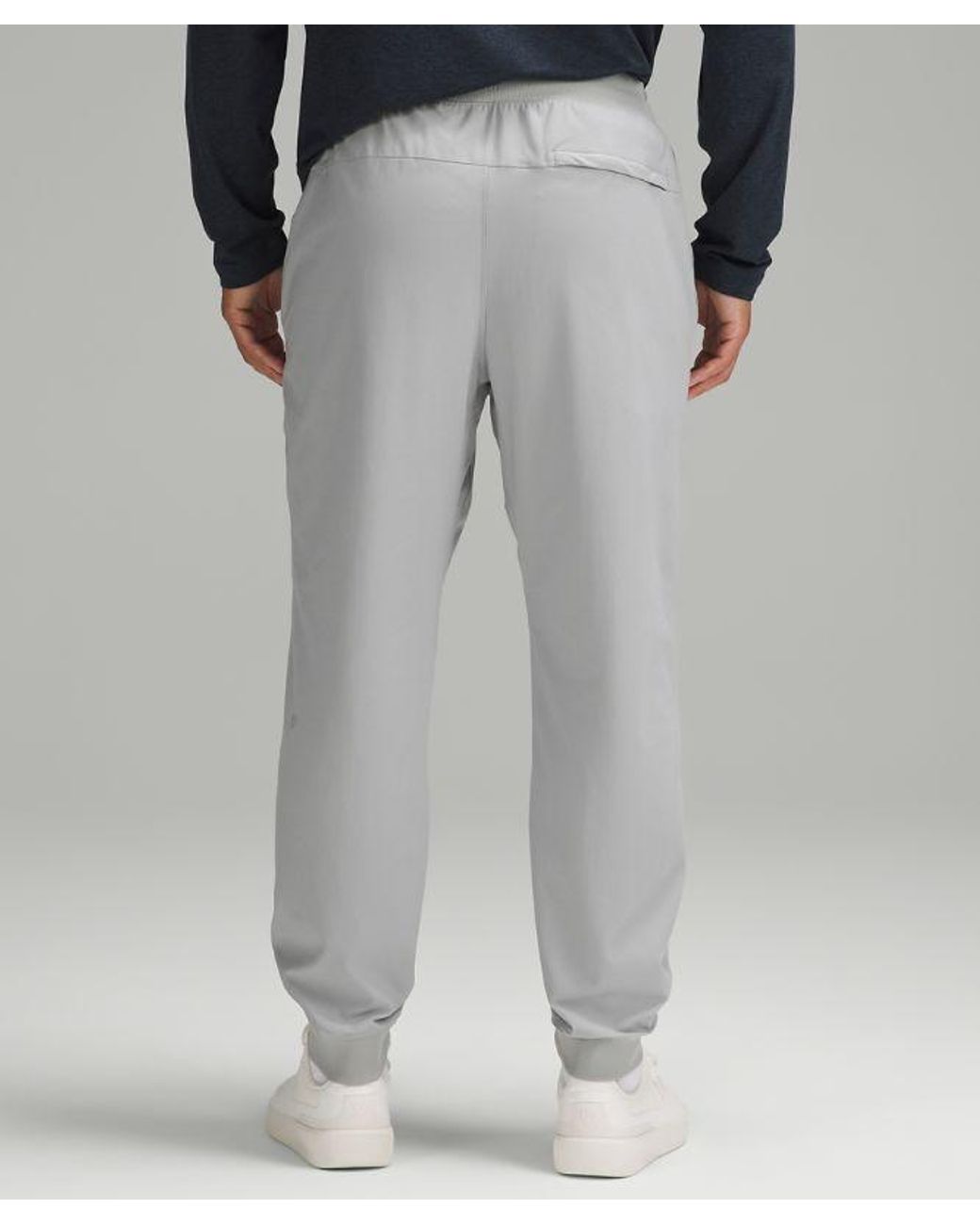lululemon athletica Gray Abc Joggers Shorter - Color Silver/grey - Size L for men