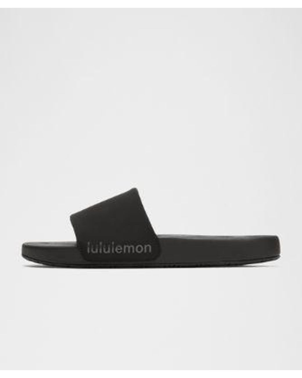lululemon athletica Restfeel Slides - Color Black/grey - Size 10