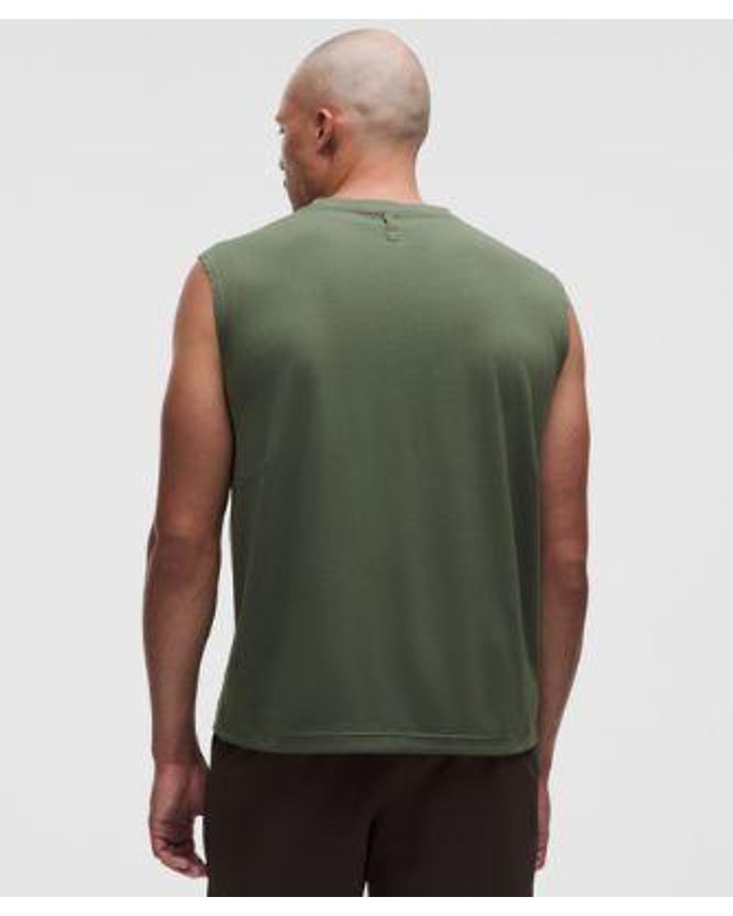 lululemon athletica Green – Easyset Training Sleeveless Shirt – – Size Large for men