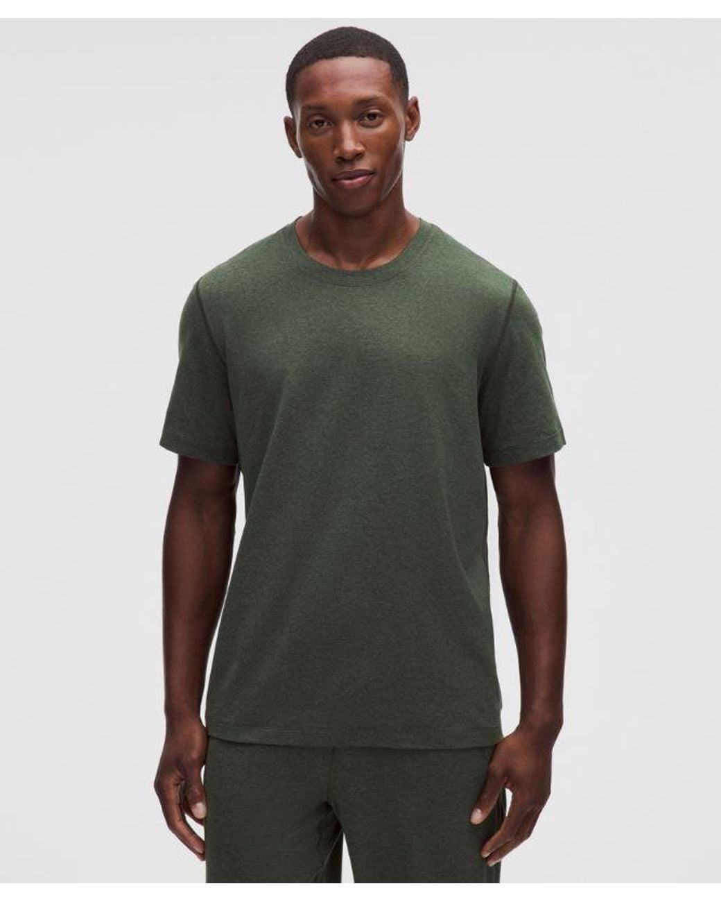 lululemon athletica Green Soft Jersey Short-Sleeve Shirt for men