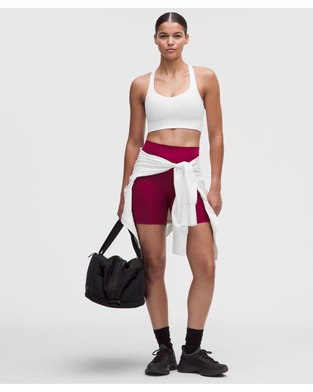 lululemon athletica Purple – Like A Cloud Train Sports Bra Medium Support, B/C Cup – – Size 14