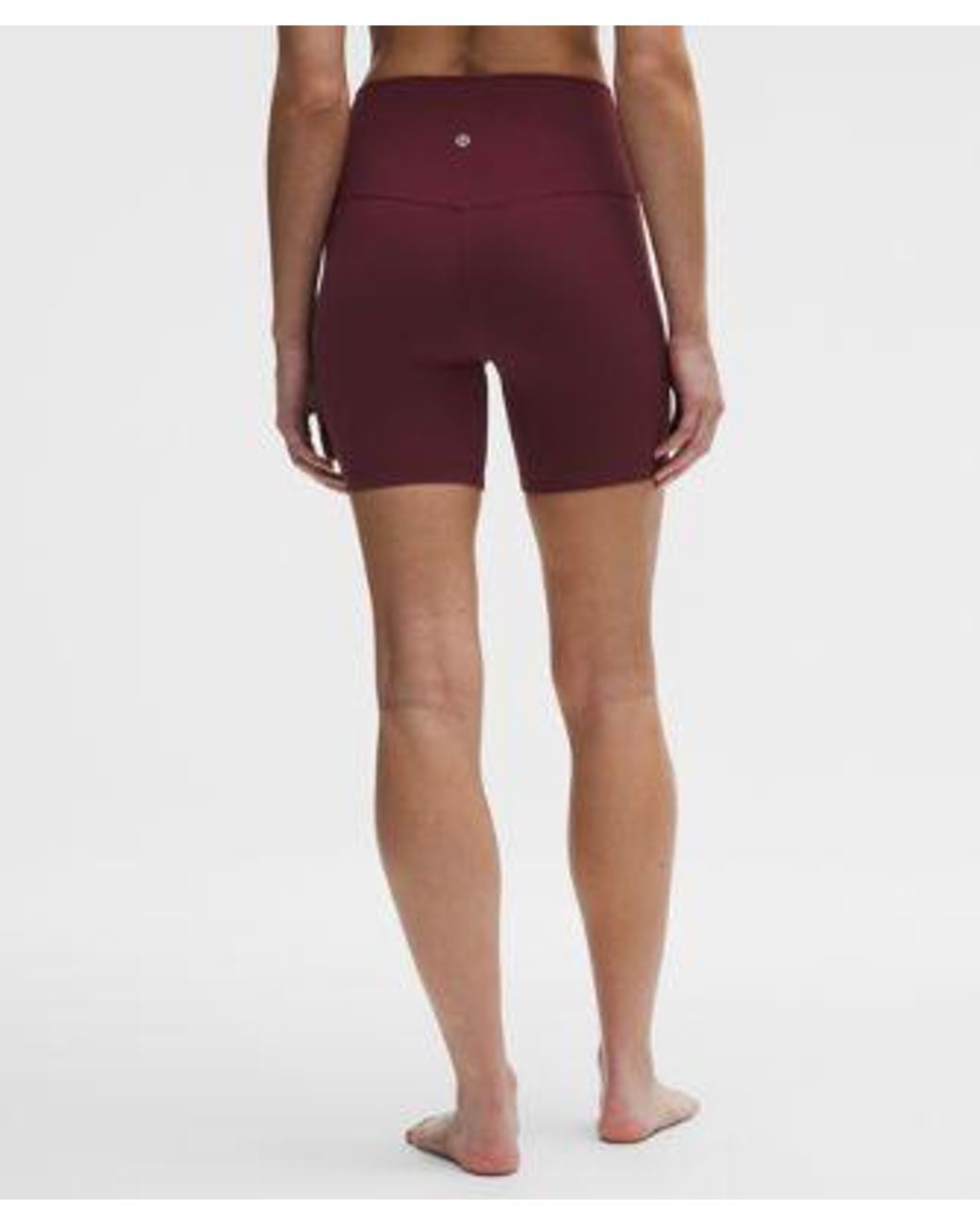 lululemon athletica Red – Align High-Rise Shorts – 6" – Color Burgundy/ – Size 14