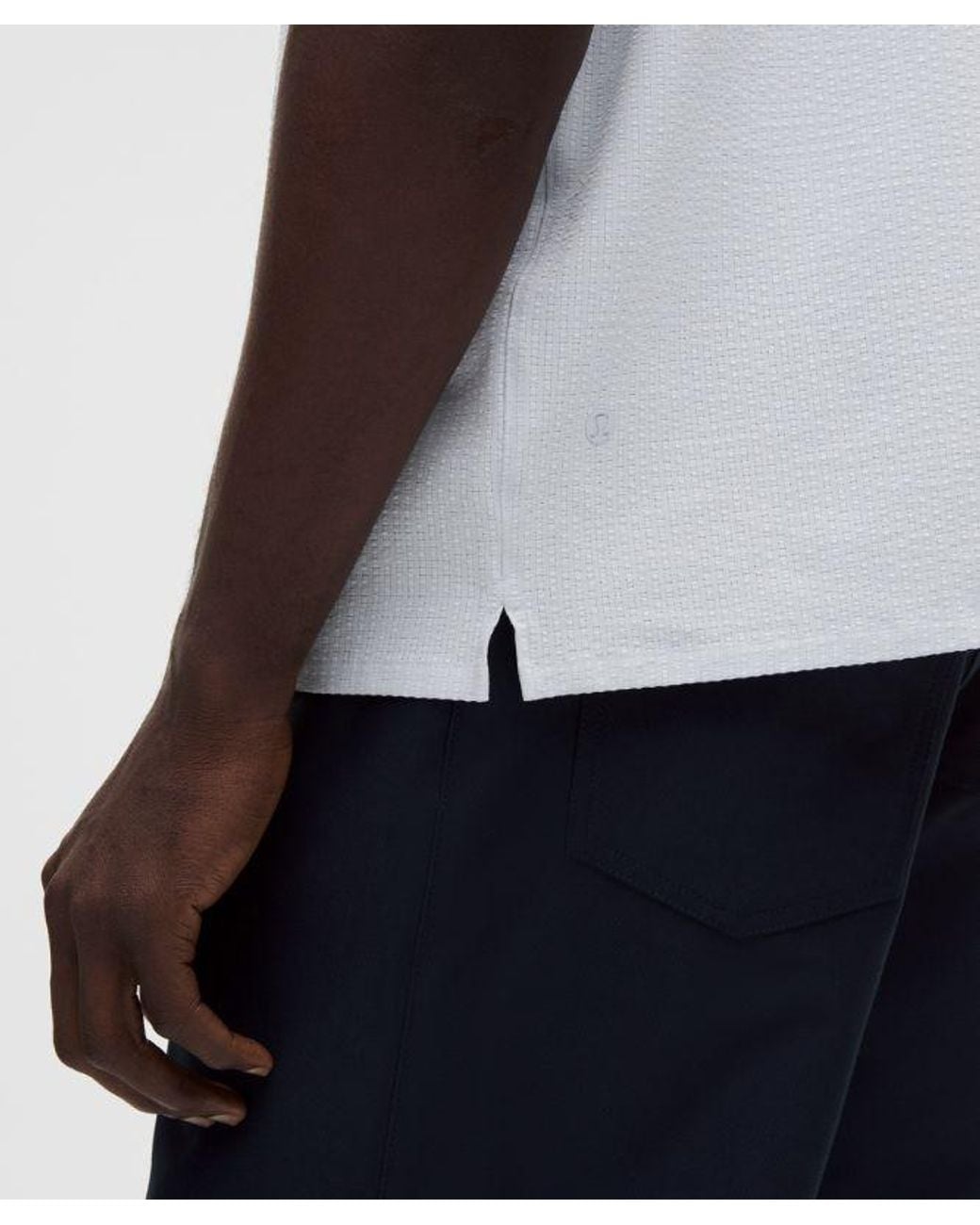 lululemon athletica White Airing Easy Camp-Collar Shirt for men