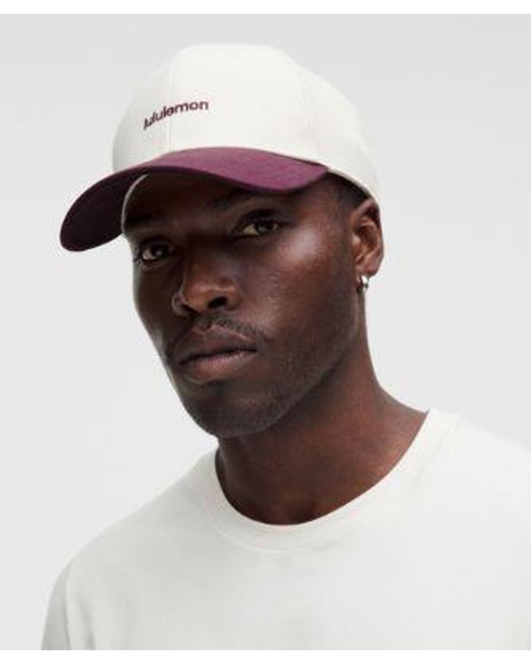 lululemon athletica Multicolor – Classic Ball Cap Structured Wordmark – /Burgundy/ – Size Large/Xl
