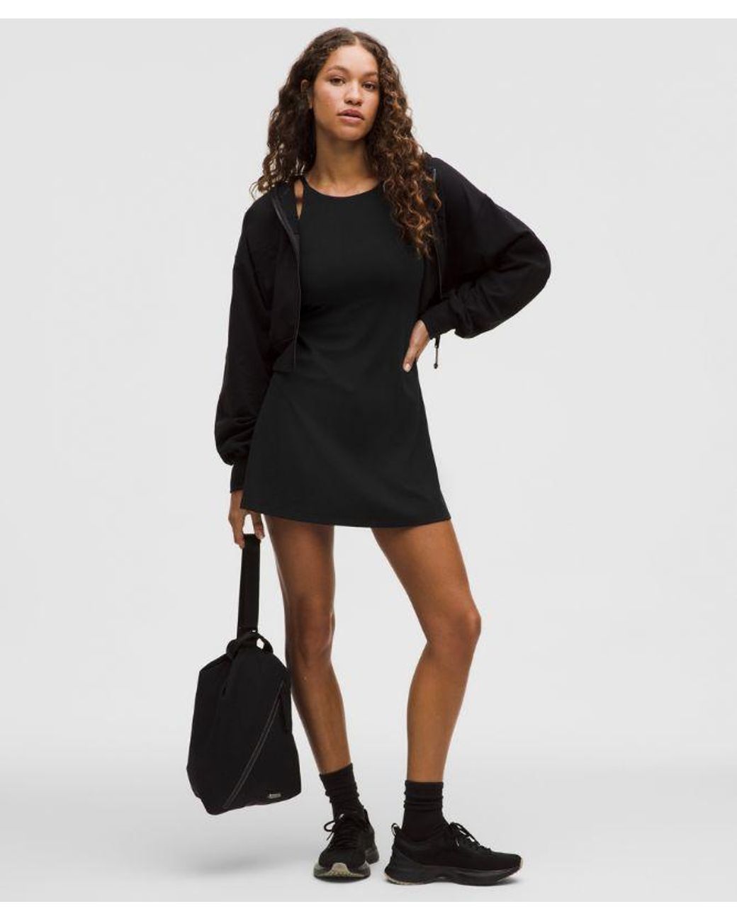 lululemon athletica Black Align High-Neck Dress A/B Cup
