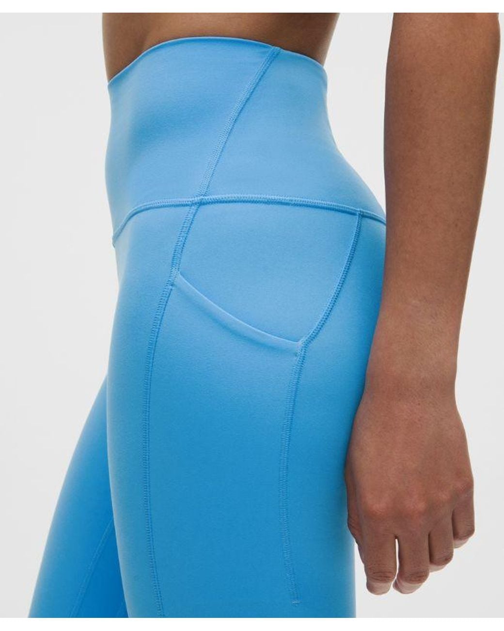 lululemon athletica Blue Align High-Rise Pant With Pockets 25"