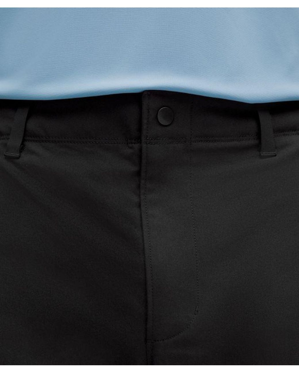 lululemon athletica Black – Stretch Relaxed-Fit Golf Trousers Regular – – Size 12 for men