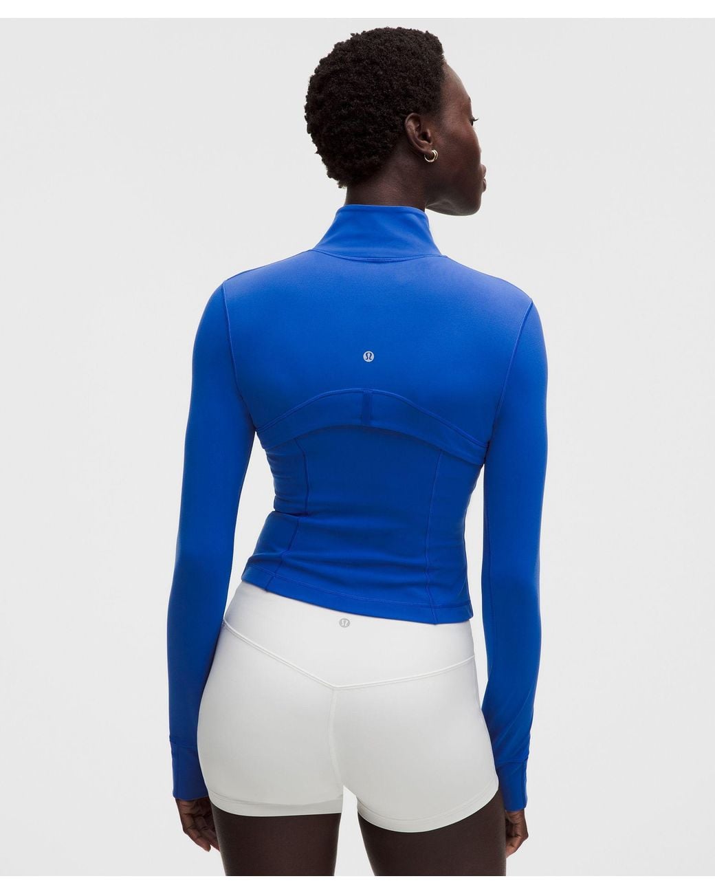 lululemon athletica Blue Define Cropped Jacket