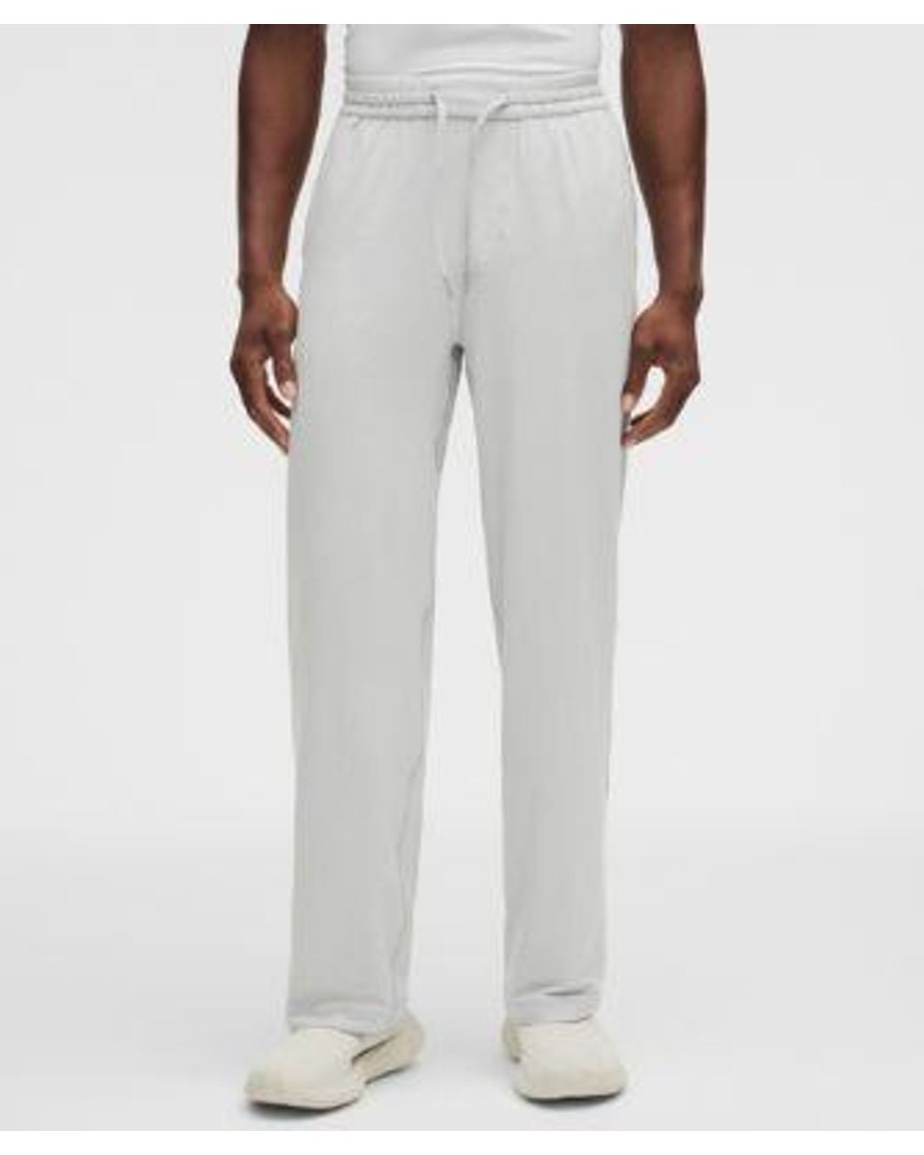 lululemon athletica Gray Soft Jersey Classic-Fit Pant for men