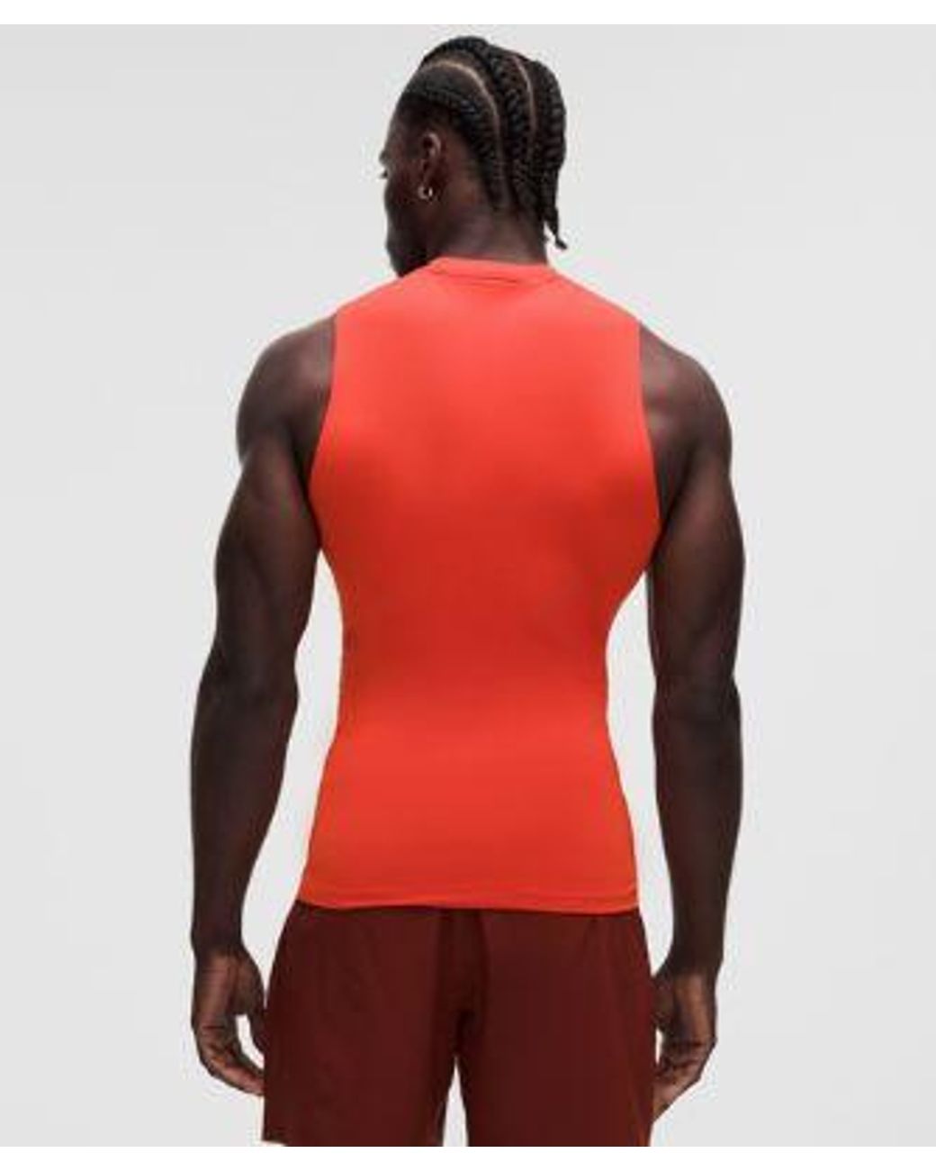 lululemon athletica Red – Repper Sleeveless Tank Top – – Size Large for men
