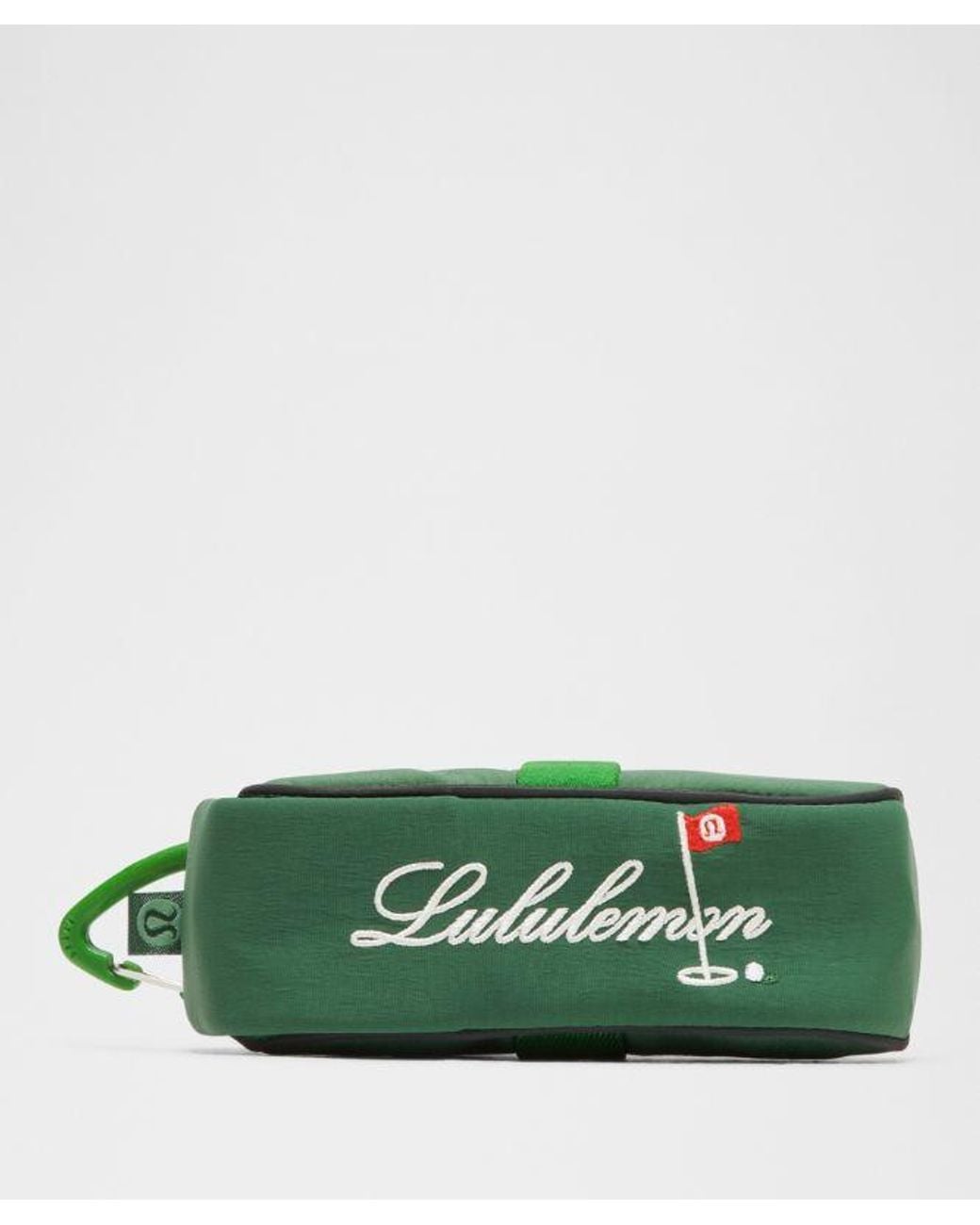 lululemon athletica Green – Clippable Nano Golf Pouch Bag Golf Flag –