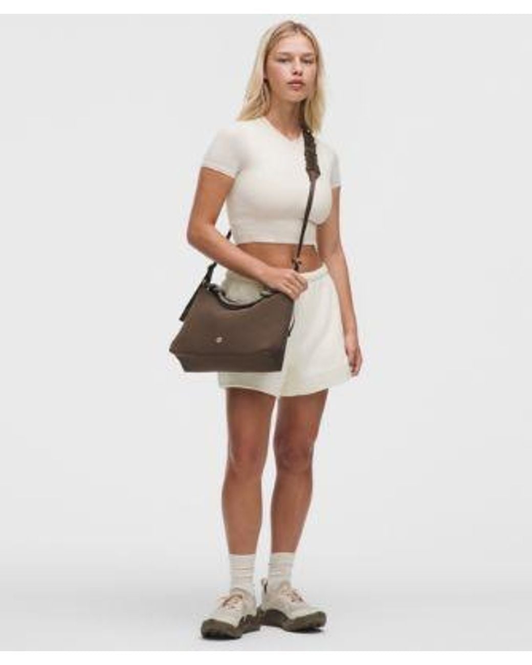 lululemon athletica Brown – Convertible Ruched Crossbody Bag 6.5L –