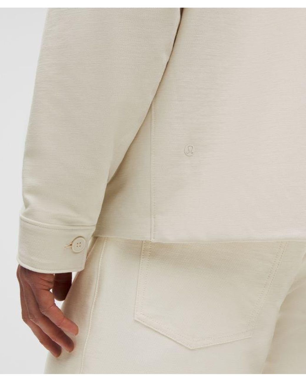 lululemon athletica Natural – Utilitech Twill Chore Coat – – Size Large for men