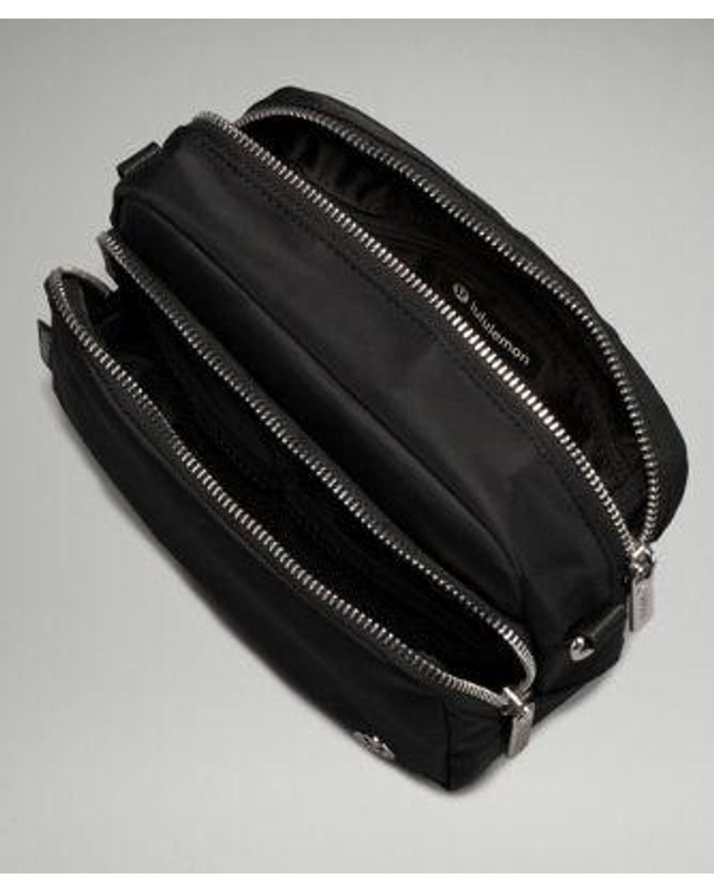 lululemon athletica Black – Everywhere Crossbody Bag 2L Metal Hardware –