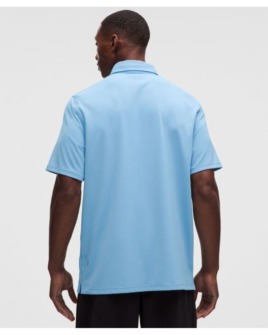 lululemon athletica Blue – Showzero Classic-Fit Polo Shirt – – Size Large for men