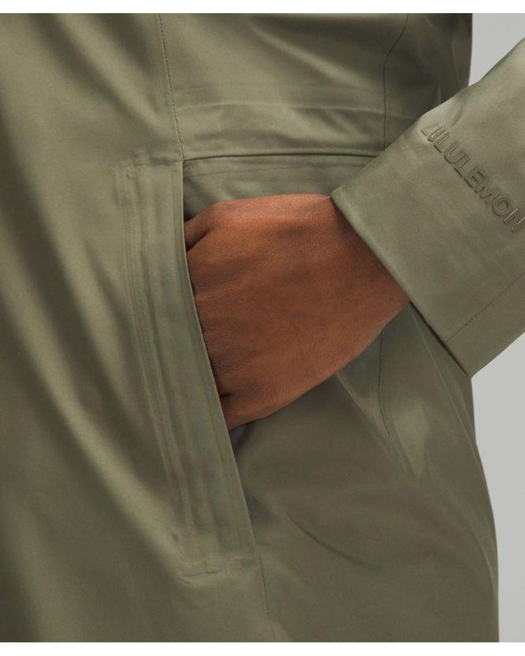 lululemon athletica Green Rain Rebel Jacket