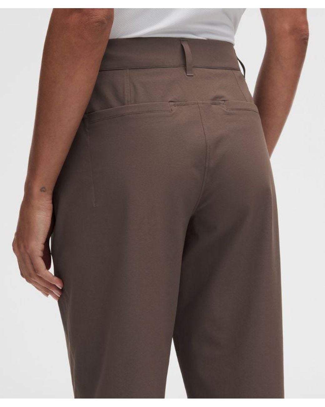 lululemon athletica White Stretch Twill Golf Pant Regular
