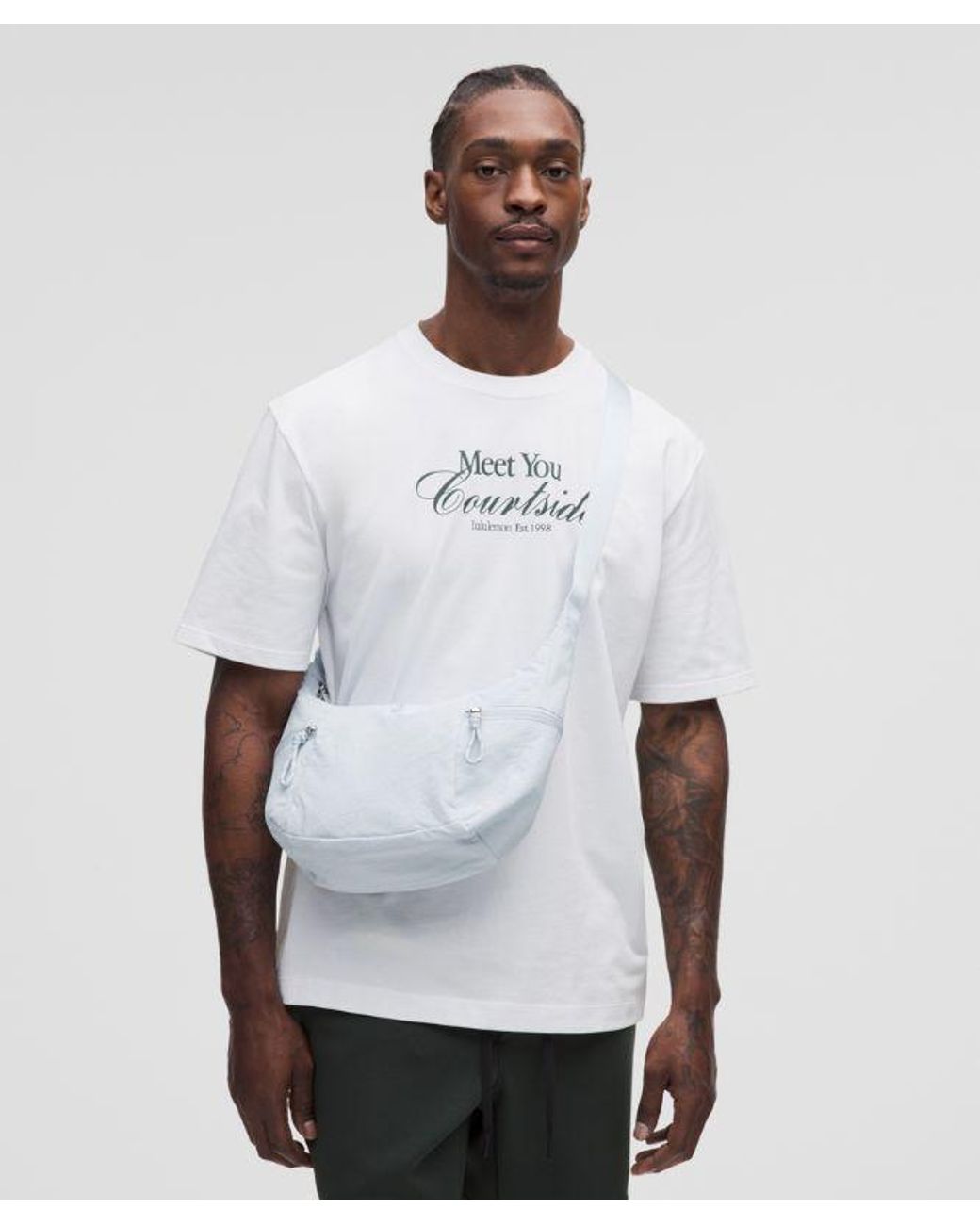 lululemon athletica White Slouchy Sling Bag 6L
