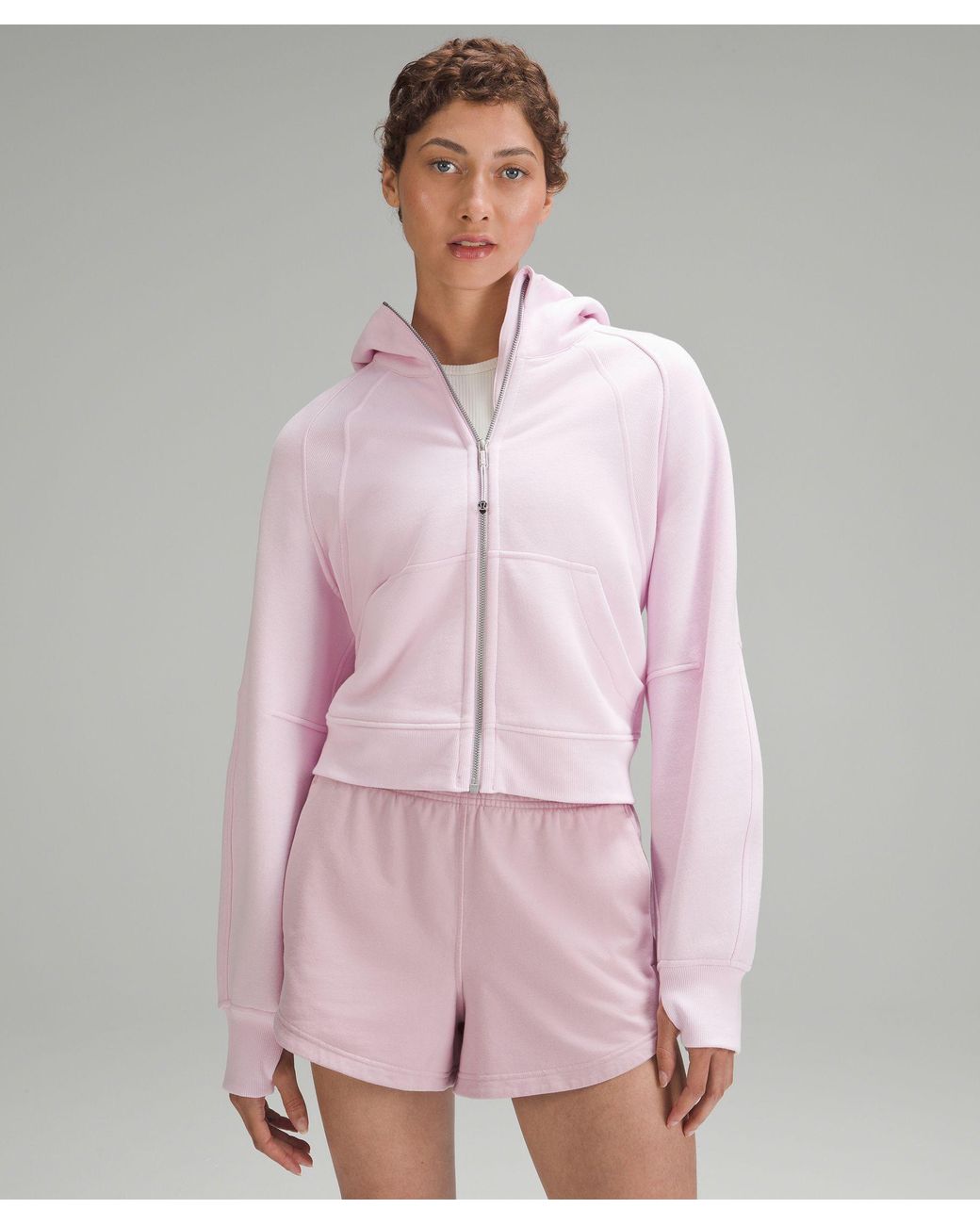 lululemon - Women's Scuba Full-Zip Hoodie - Color Gold/Pink - Size 8, £108.00