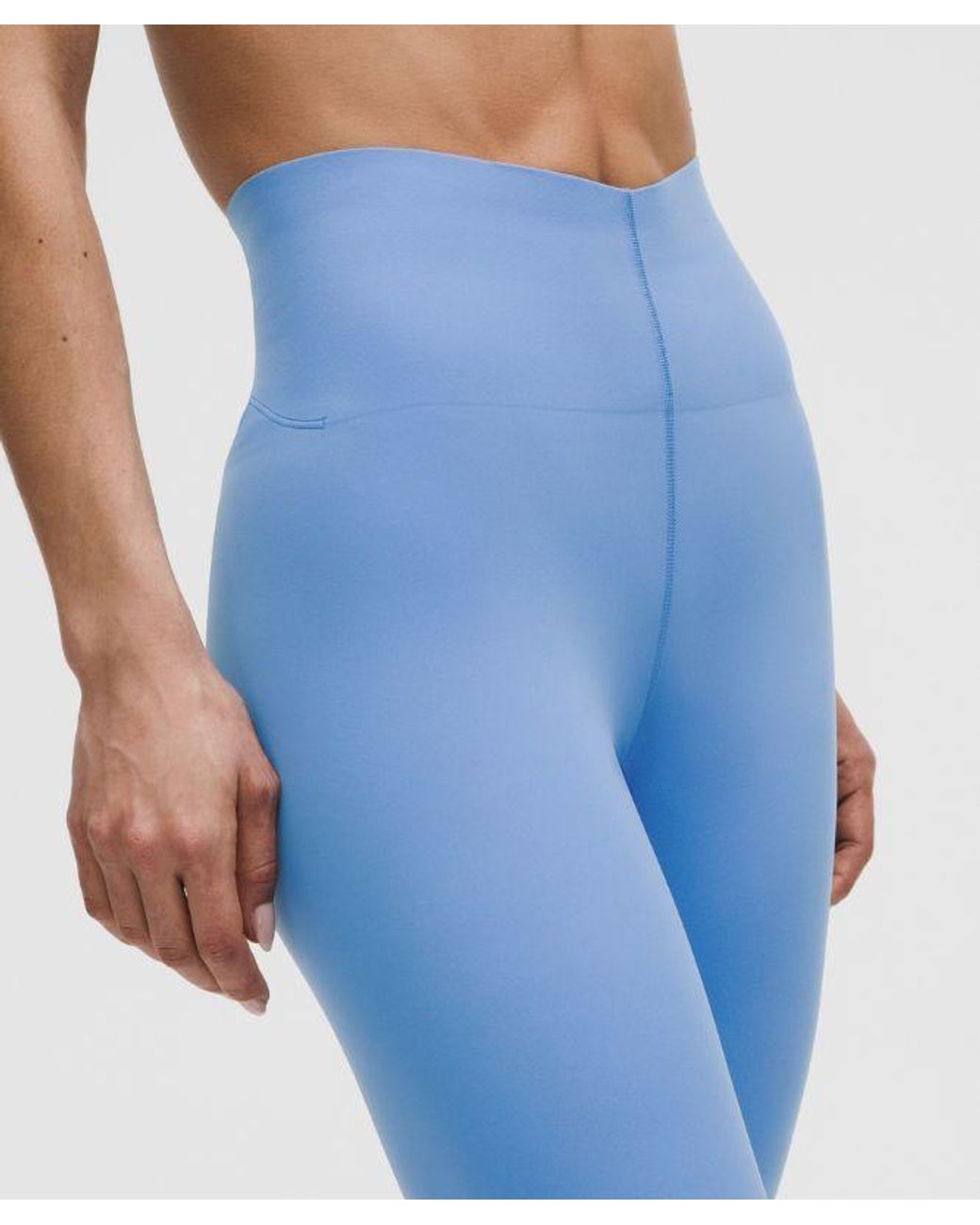 lululemon athletica Blue Glow Up Super-High-Rise Crop 23"