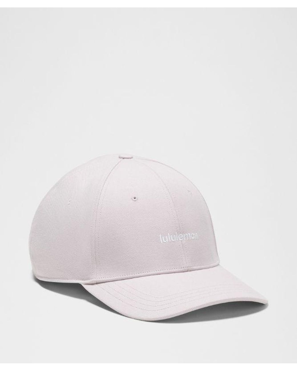 lululemon athletica White – Classic Ball Cap Structured Wordmark – /Pastel – Size Large/Xl