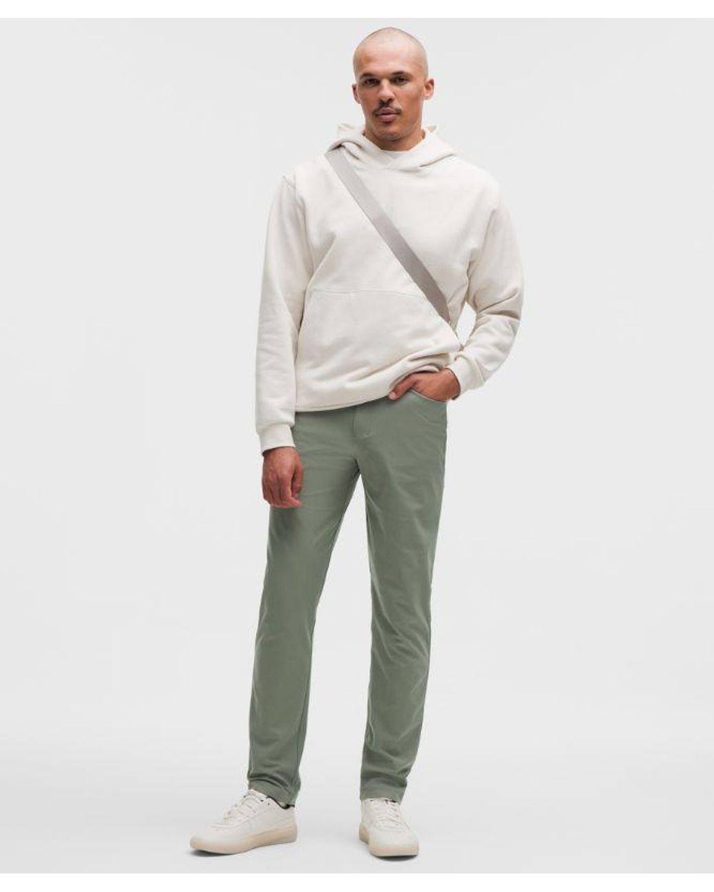 lululemon athletica Natural Abc Classic-Fit 5 Pocket Pant 30L for men