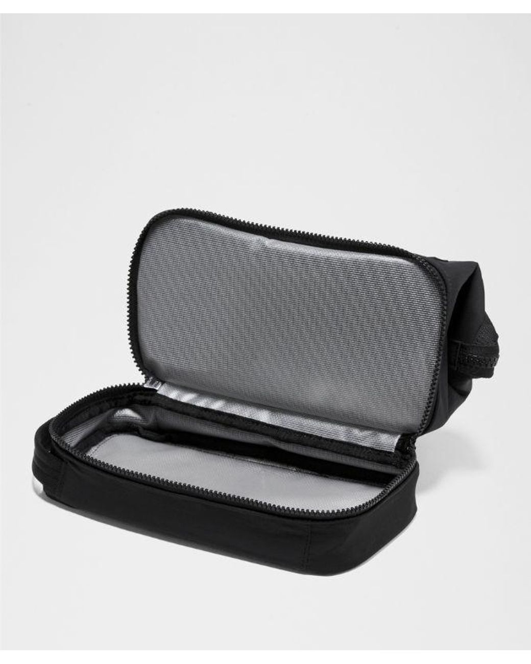 lululemon athletica Black – Dual-Compartment Toiletry Bag –