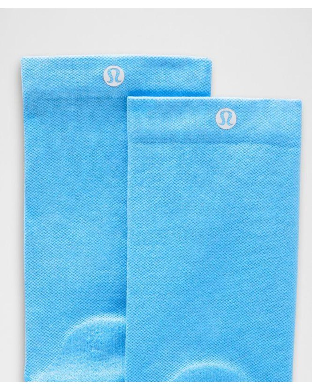 lululemon athletica Blue – Power Stride Crew Socks – – Size Medium