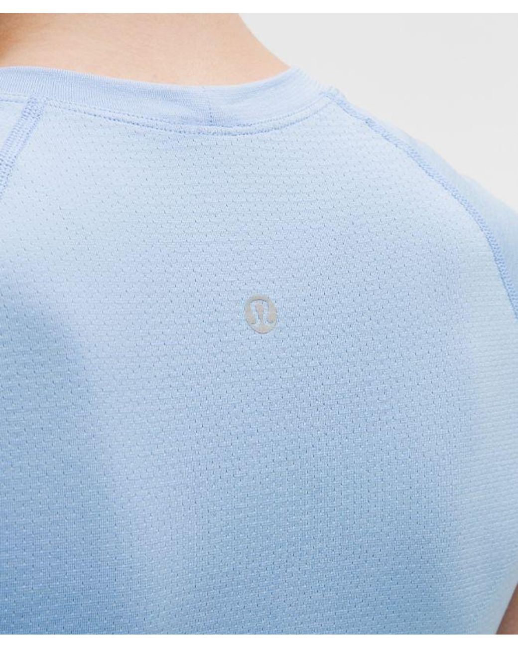 lululemon athletica Blue – Swiftly Tech Cropped Short-Sleeve Shirt 2.4 – – Size 4