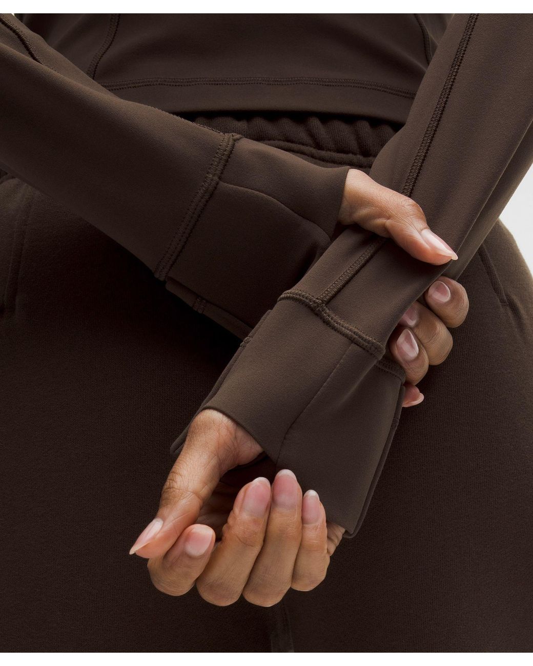 lululemon athletica Brown Define Cropped Jacket