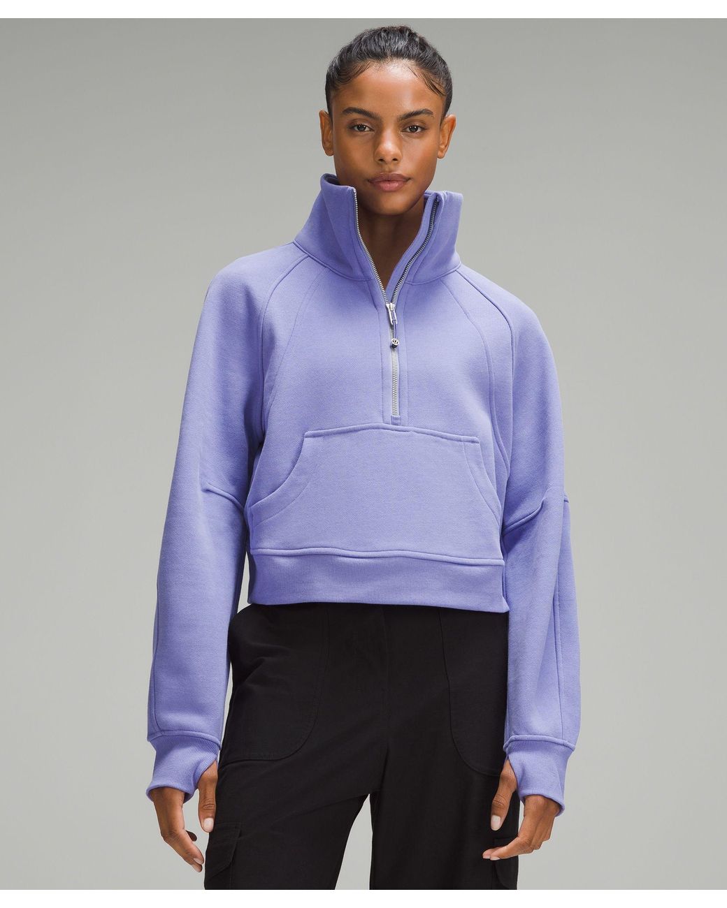 lululemon athletica Scuba Oversized Funnel-neck Half Zip