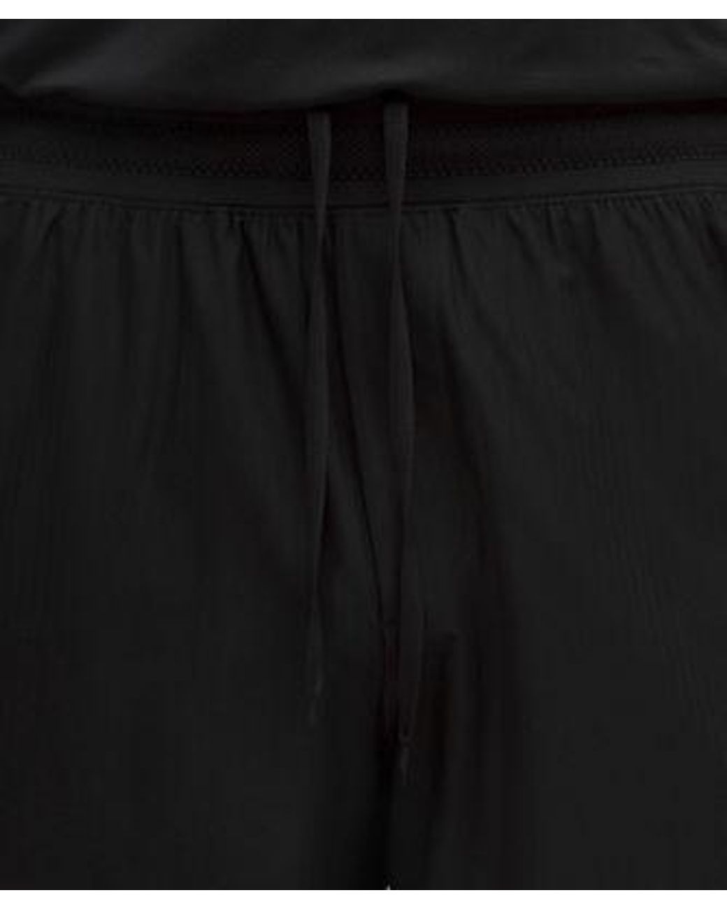 lululemon athletica Black Striped Mesh Tennis Short 7" for men
