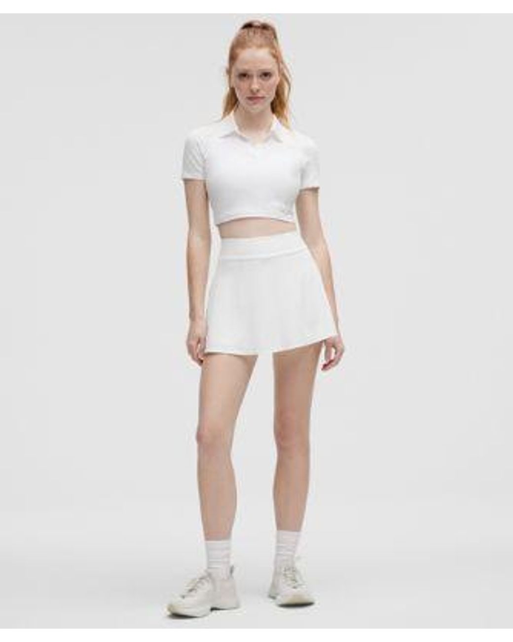 lululemon athletica Lightweight High-rise Tennis Skirt - Color White - Size 0