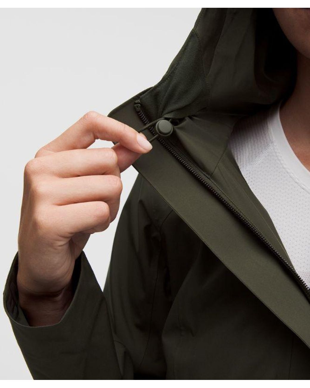 lululemon athletica Black – Rain Rebel Waterproof Jacket – – Size 4