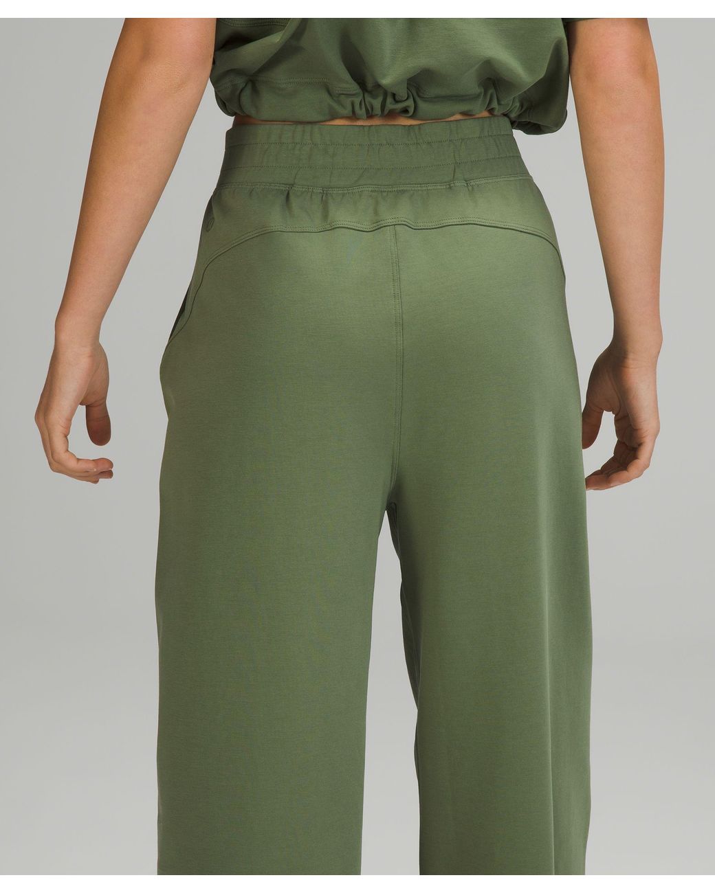 lululemon athletica Loungeful Straight-leg Pant Full Length in Green