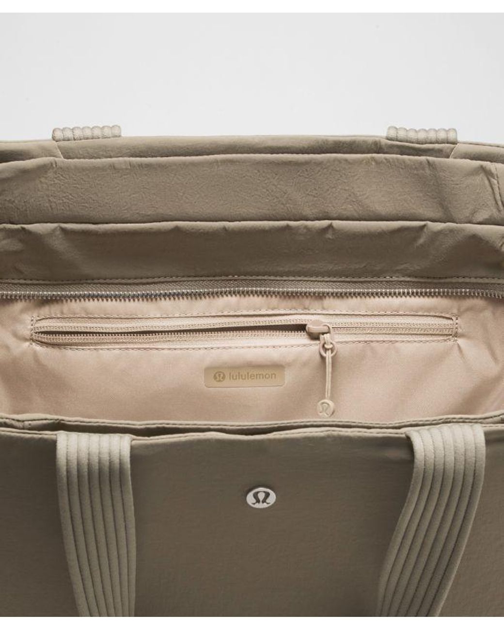 lululemon athletica Gray Triple Compartment Tote Bag 18L