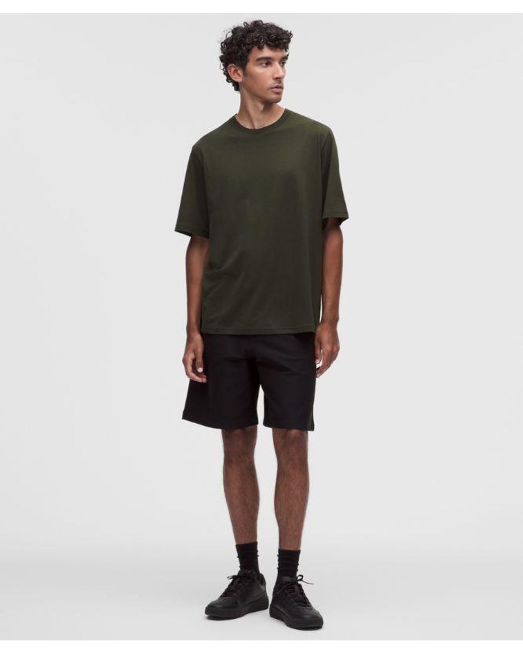 lululemon athletica Green Everyday Cotton Blend Relaxed T-Shirt for men